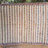 White carpet and woven wool, 185 x 250 colors