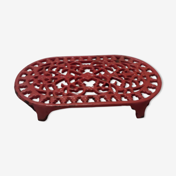 red cast iron underside