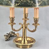 Lampe bouillotte en bronze massif de style Empire