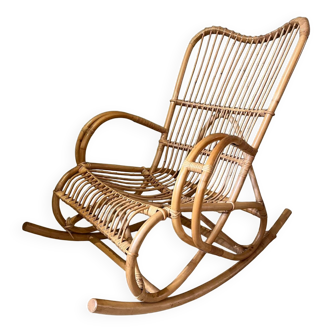 Rocking chair rotin