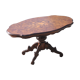 Table marquetee Rubus violin