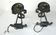 Pair of wall light in wrought iron