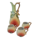 Liqueur service, pear shape