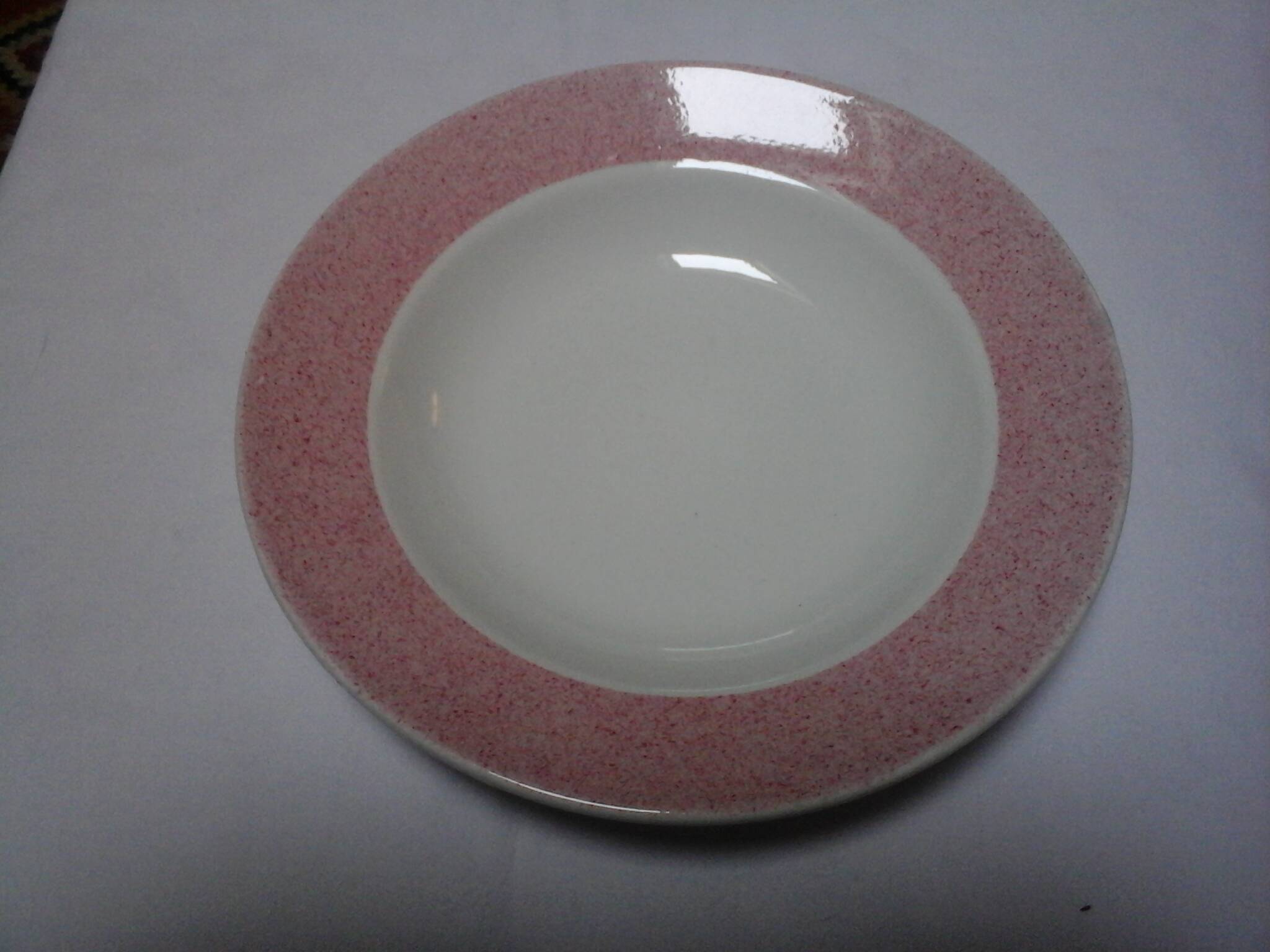 8 Badonviller soup plates