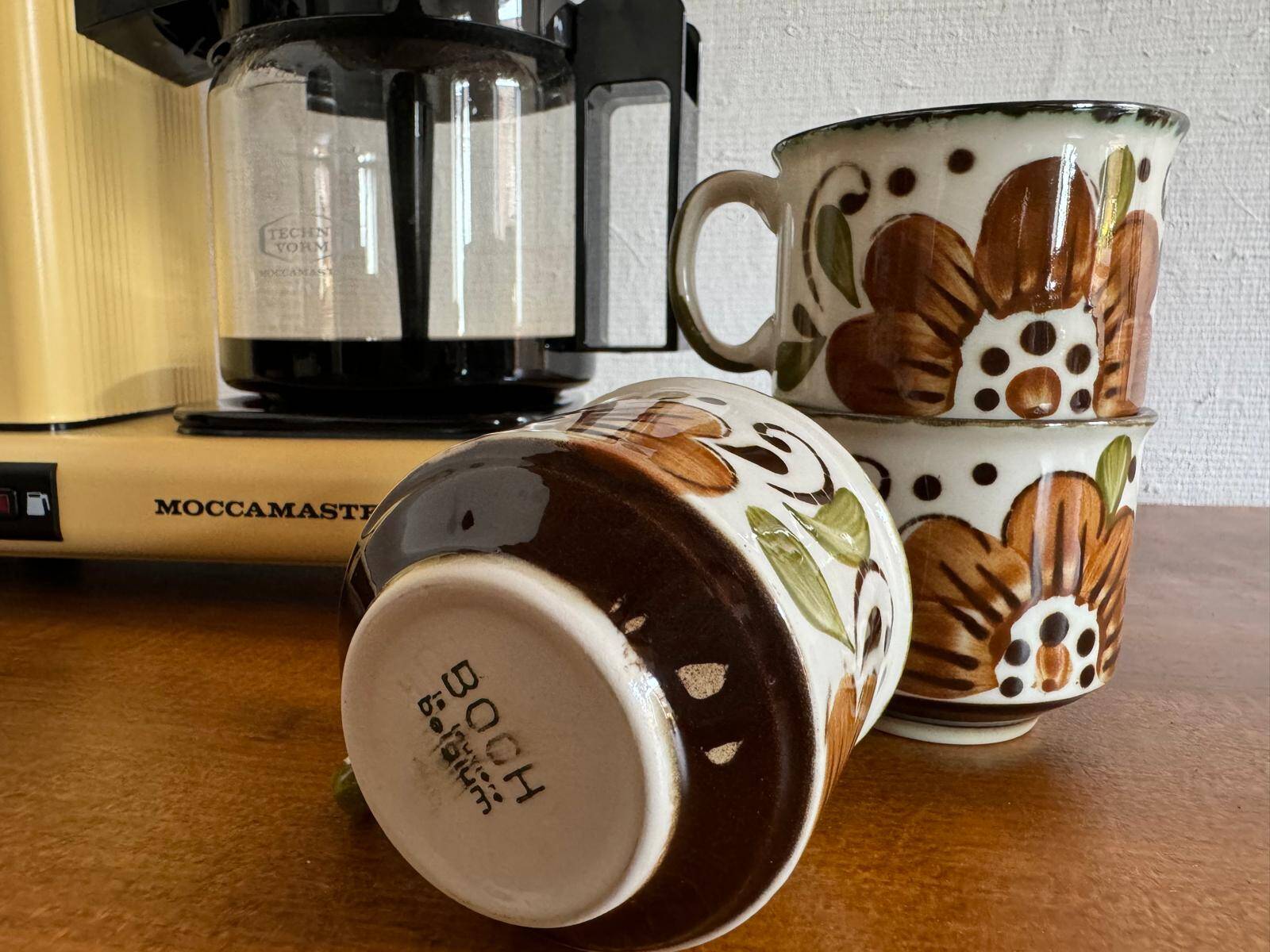 Boch La Louvière cups - Paradiso series