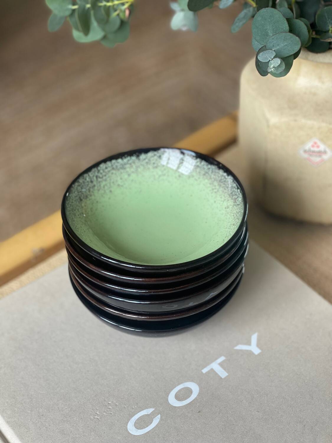 6 Keraluc cups 1960.