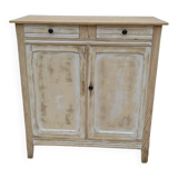 Buffet parisien vintage patiné