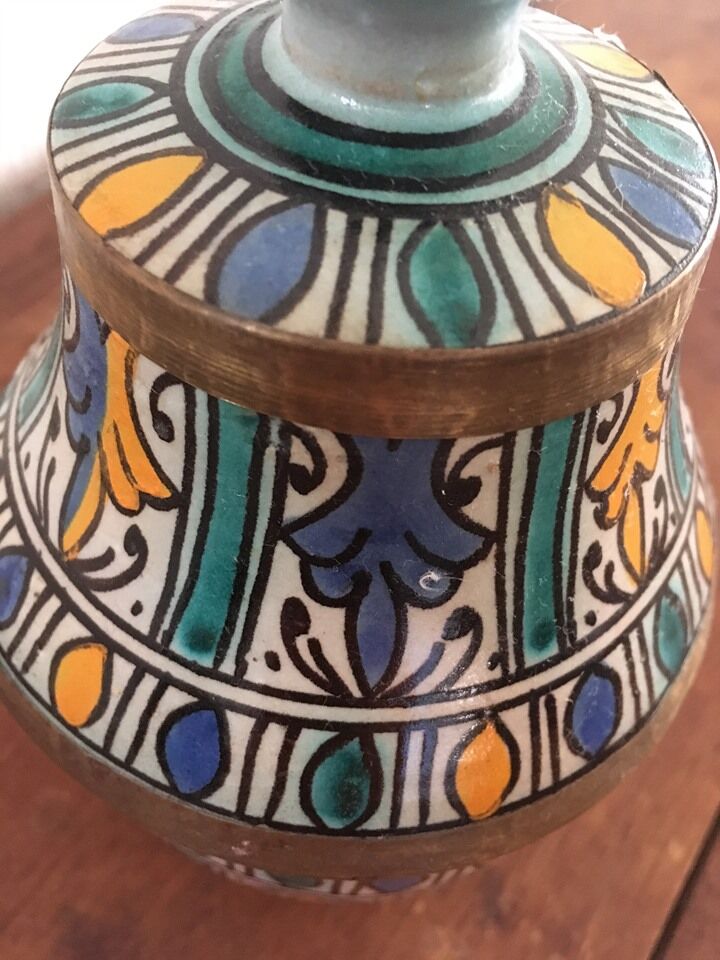 Moroccan pottery from the 70s