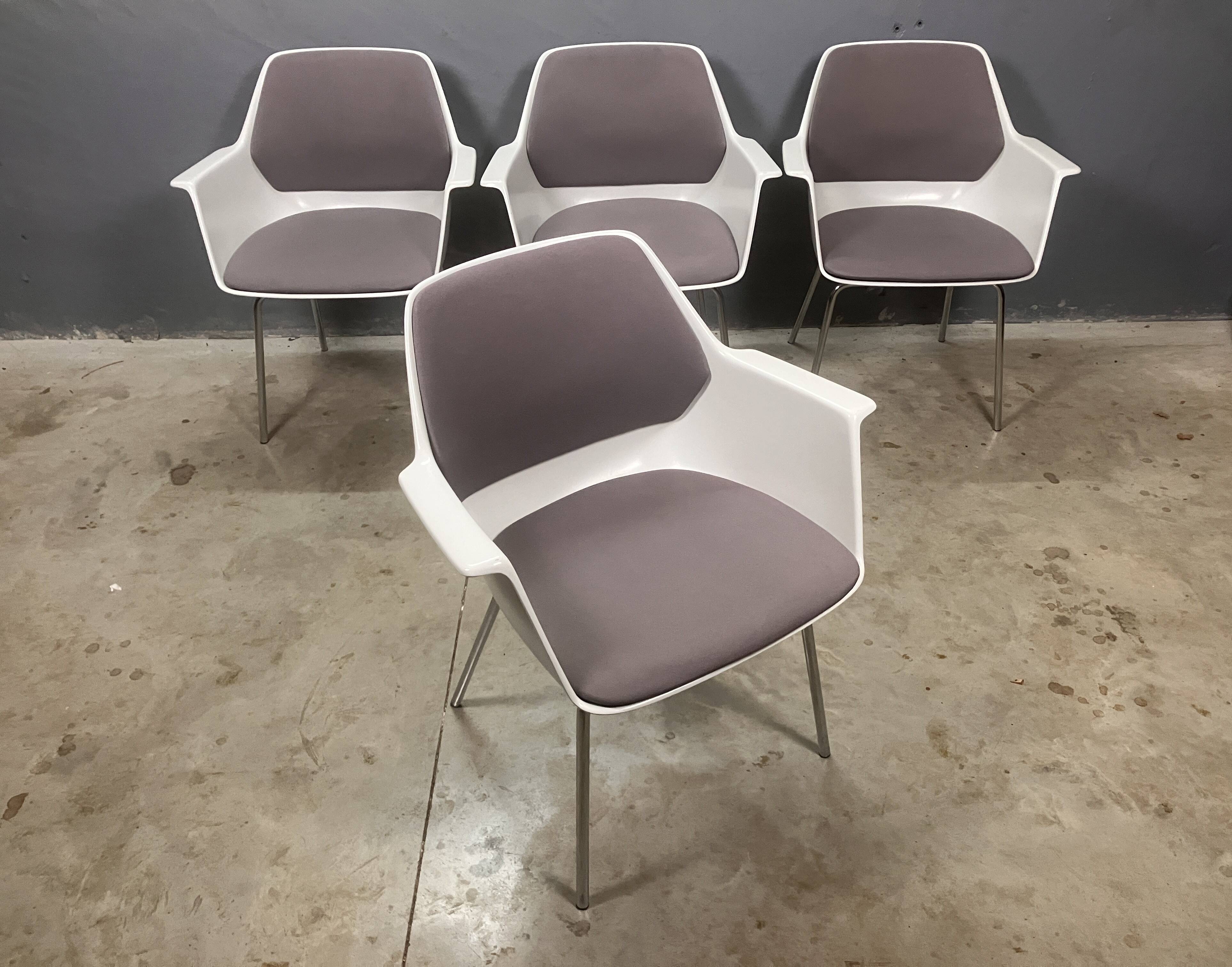 Space Age vintage bucket Chair Georg Leowald Wilkhahn