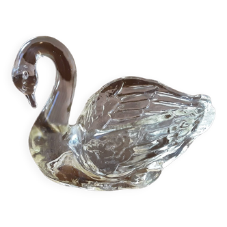 Vide poches cristal forme cygne