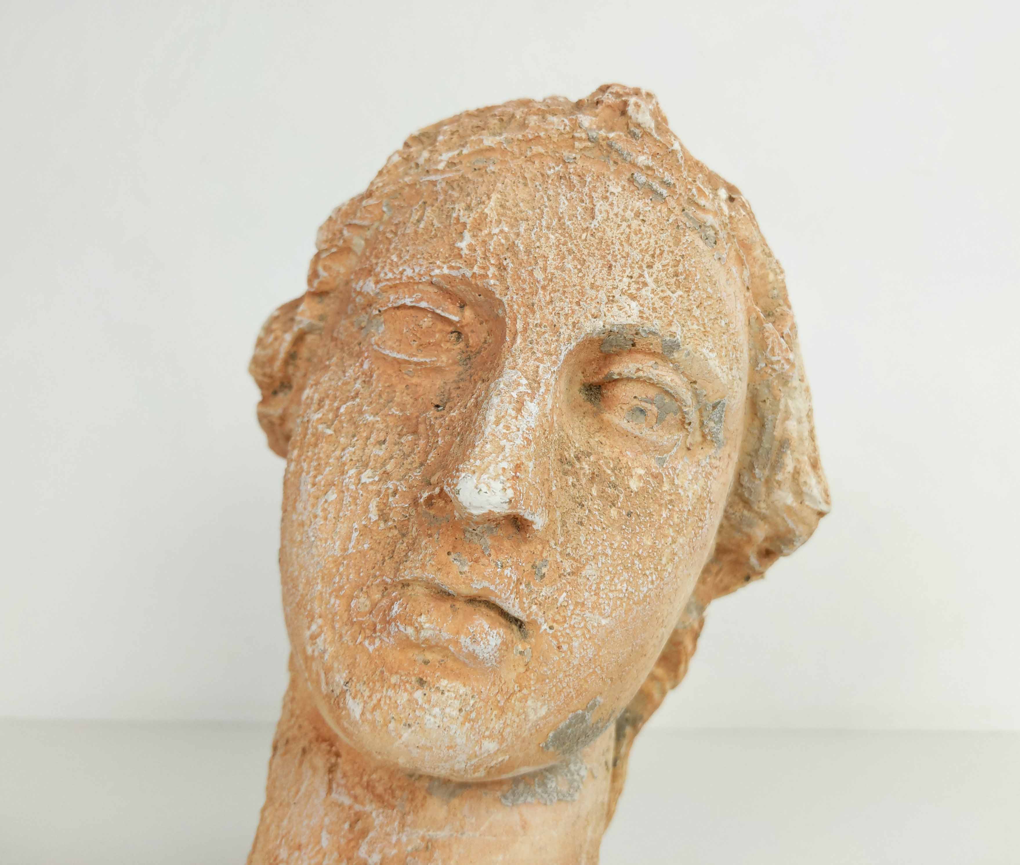 Head of Aphrodite In Platre