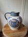 Antique ceramic pitcher jug elchinger fils alsace soufflenheim, art