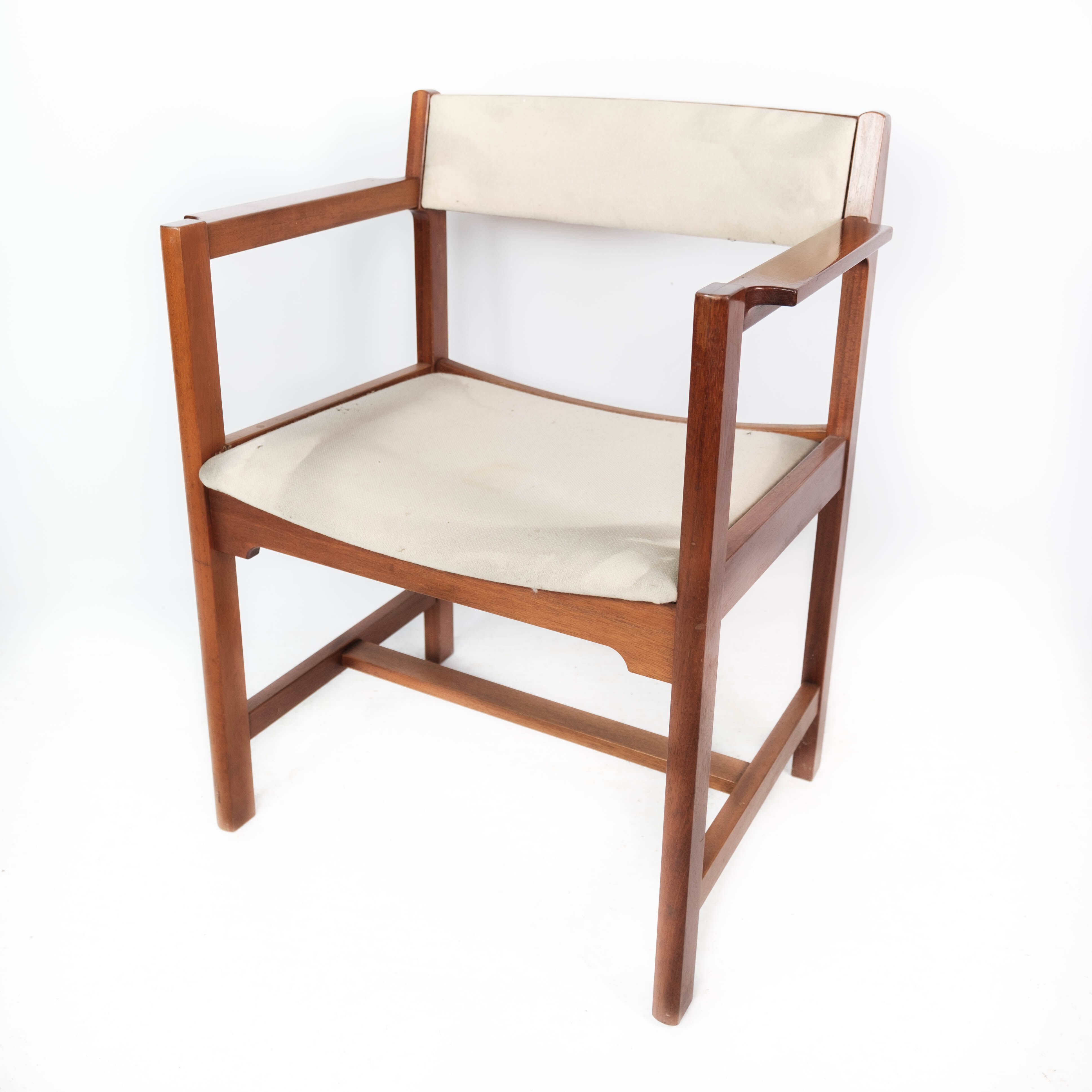 Armchair in mahogany of Danish design  by Søborg Furniture, 1960s