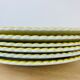 Set of 6 vintage earthenware dinner plates.
