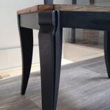 Contemporary bedside carbon color