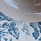 Service set in Longwy earthenware, Terre de fer.