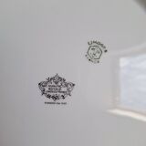 Vintage blue dinner plates