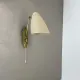 Rare Adjustable Theatre Wall Light in Brass in the Style of Stilnovo, Italy 1950s