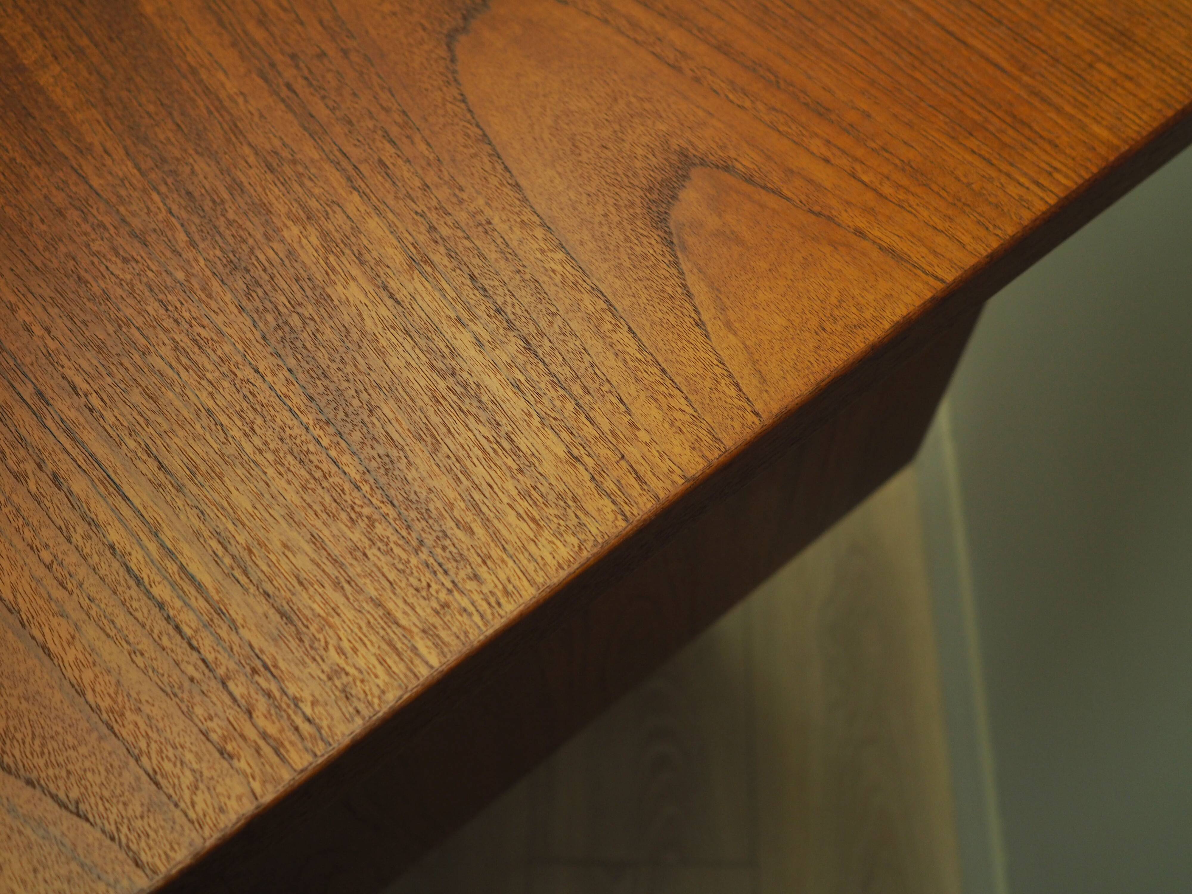 Teak desk, Danish design, 1970s, production: Denmark