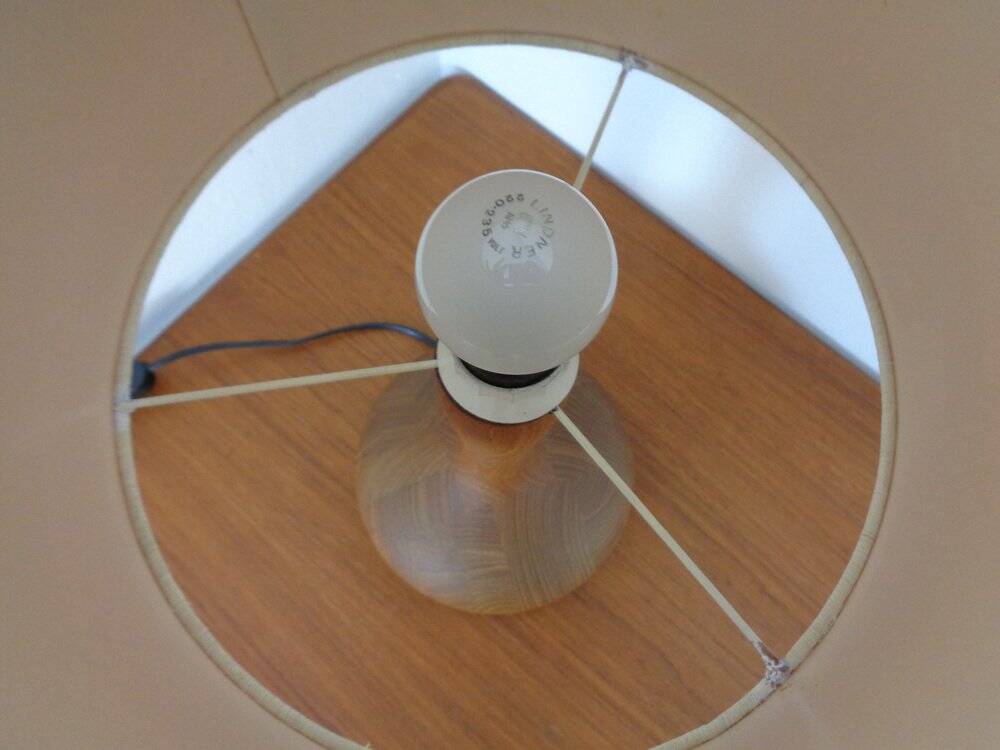 Teak Table Lamp from Domus, 1960s