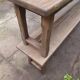 Antique solid oak farm benches