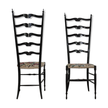 Italian Model Chiavari Dining Chairs, 1960s