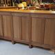 Buffet en chêne clair style Louis XV