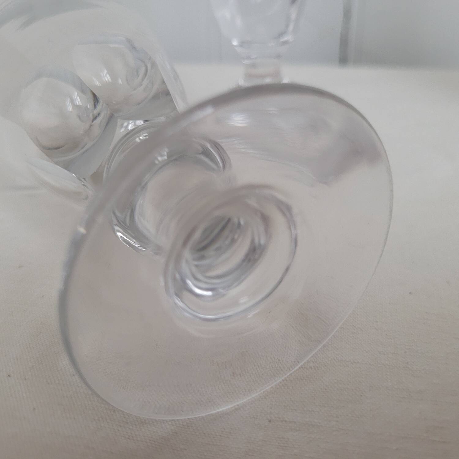 4 stemmed glasses from the 20s and 30s