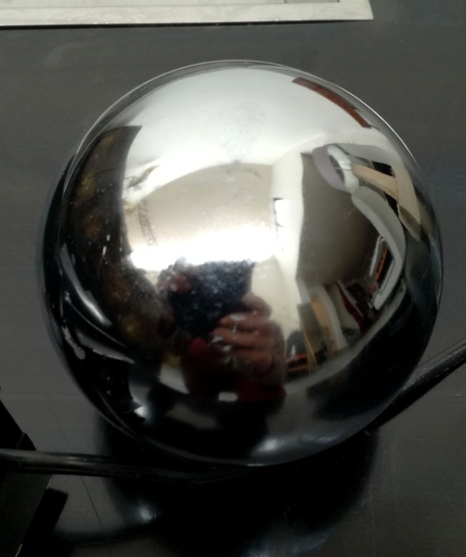 Bowling ashtray by Yonel Lebovici for Stein-Ouaki 1960s