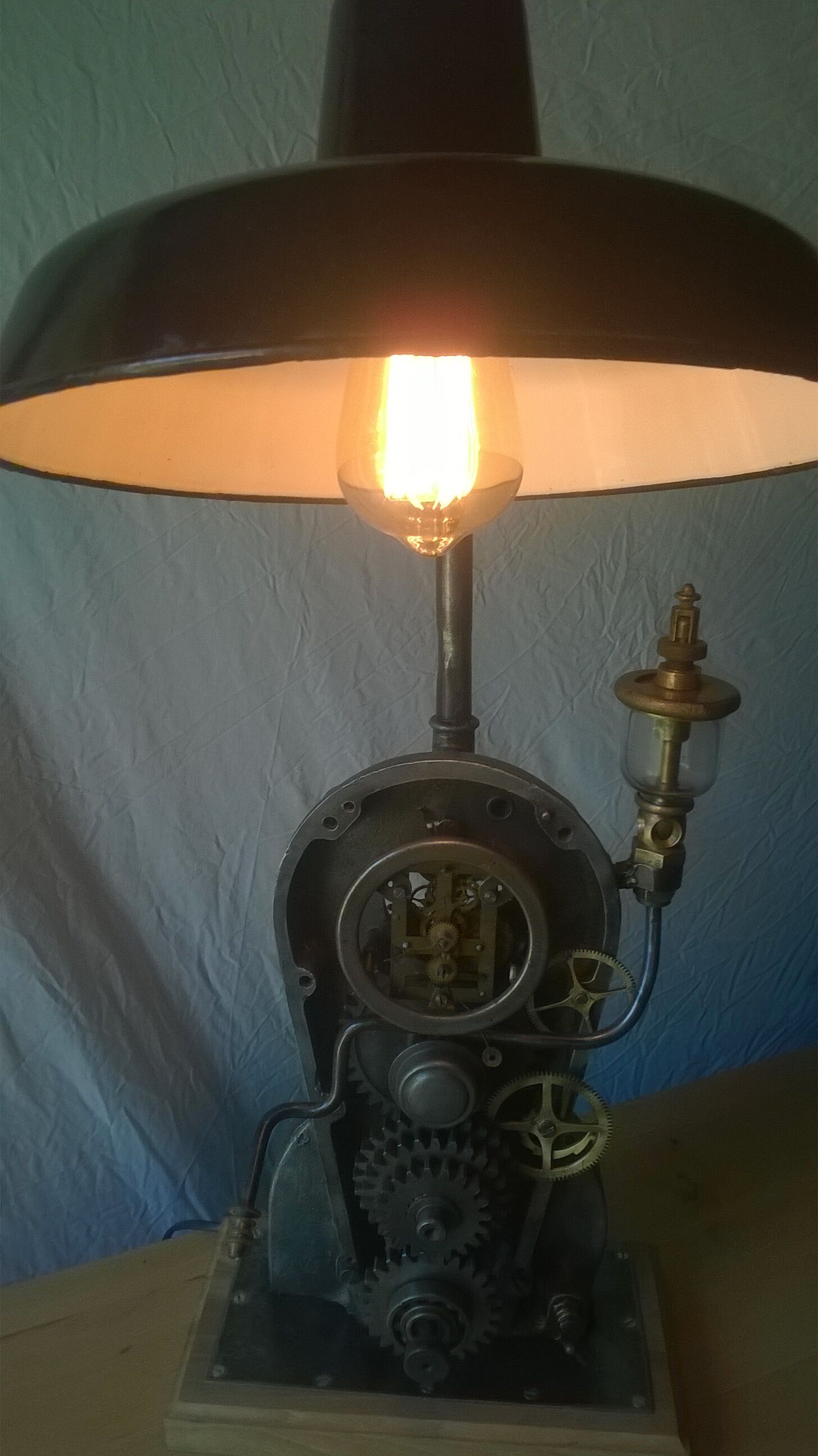 Steampunk lamp