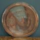 20th century Egyptian tea tray in richly engraved copper or brass