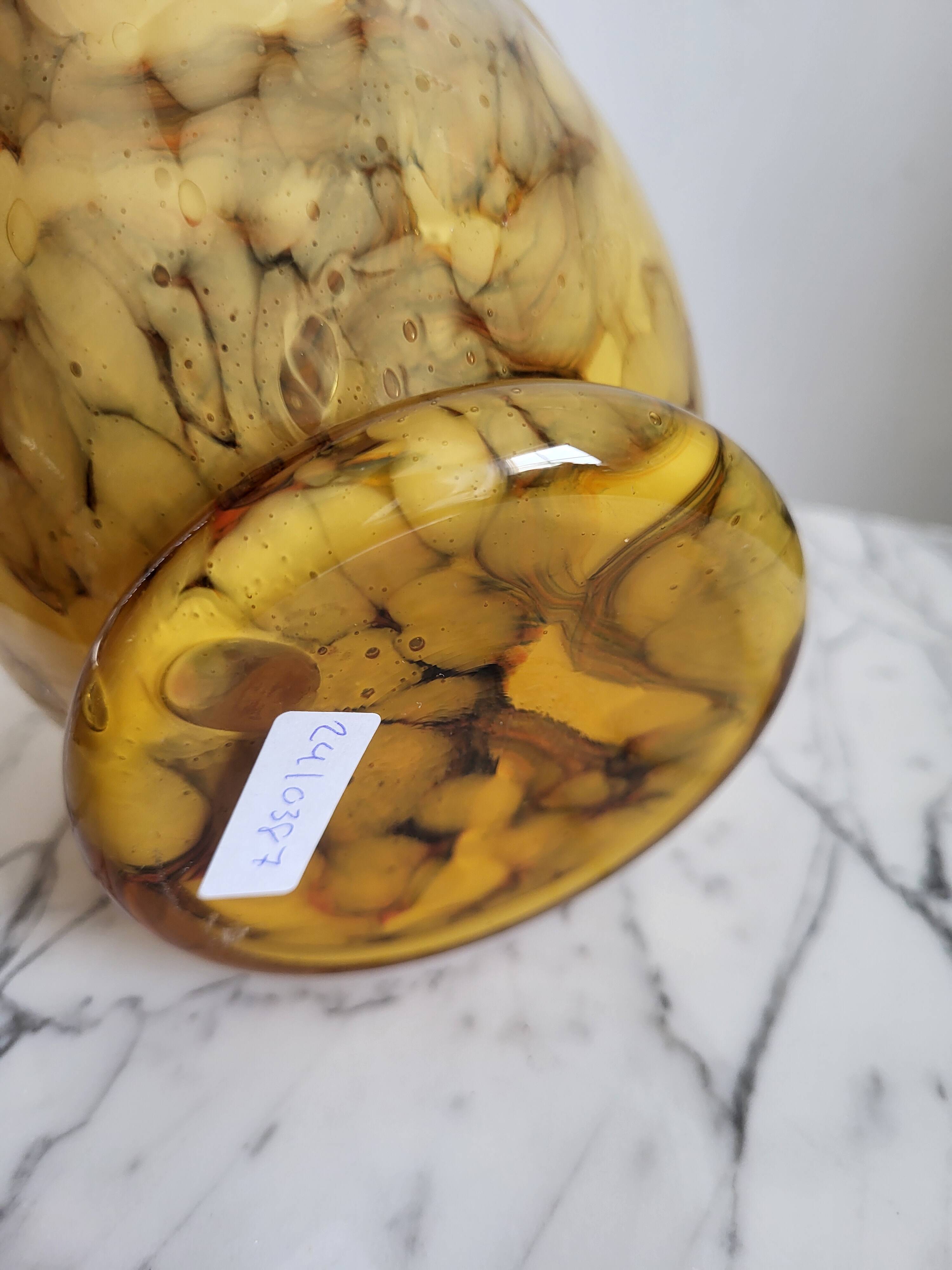 Vases en glaçure opaline Art déco, Verreries de Scailmont Henri Heemskerk Belgie