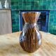 Vintage vase in faience Digoin France