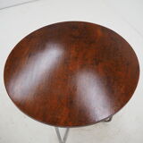 1940s Bauhaus Chrome Dining Table by Robert Slezak