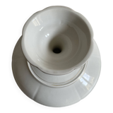Coupelle monogramme piédouche