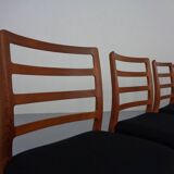 Model 85 Teak Dining Chairs by Niels Otto Møller for J. L. Møllers, 1960s, Set of 6