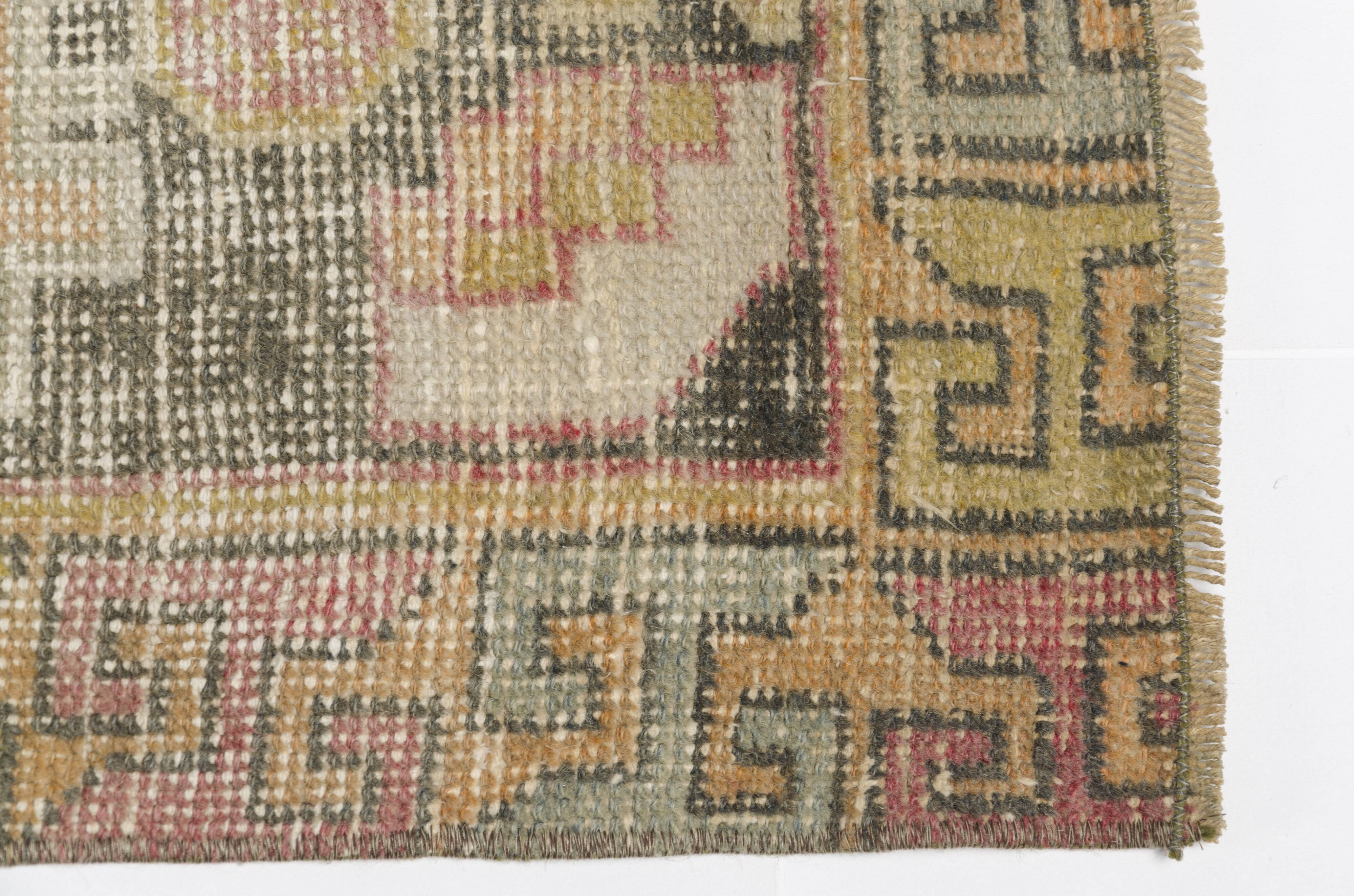 Oushak Anatolian Wool Carpet