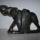 Pair of bookends elephants