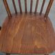 Set of 4 vintage Windsor wooden spindle chairs from the 1970s