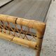 Pair of vintage rattan twin bed