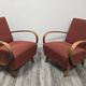 Vintage Armchairs from Jindrich Halabala, 1940s, Set of 2