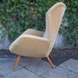 Rare year 50 Wing chair Bergère Chair of Ernst Max Jahn