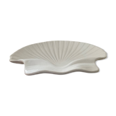 Large enameled ceramic shell pocket 35cm