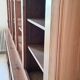Library in solid cherry wood, Louis Philippe style.