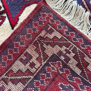 Handmade Persian rug 190cm x 100cm