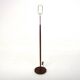 Scandinavian teak and metal floor lamp, Sweden, 1960