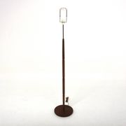 Scandinavian teak and metal floor lamp, Sweden, 1960
