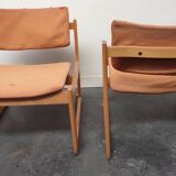 Paire fauteuils SFC 3001 de Michel Mortier  1960