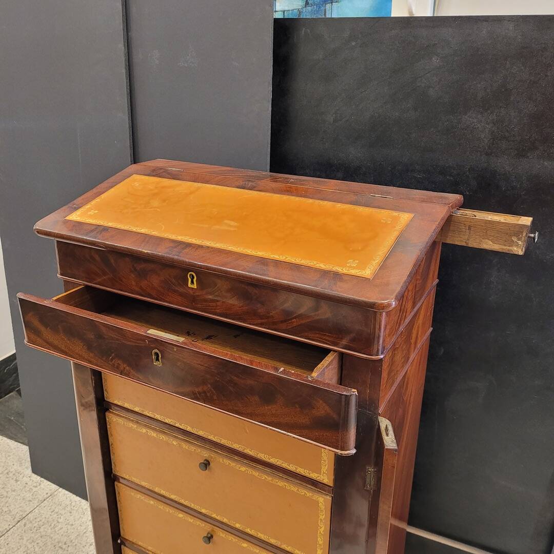 Meuble cartonnier - Bureau, Style transitionnel, 19e siècle - France