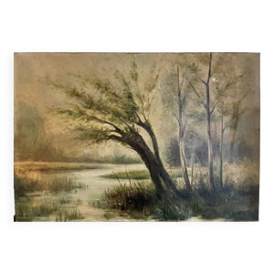 Tableau huile sur toile